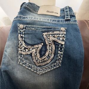 Grace in LA Embellished Blue Jeans
